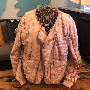 Boho NWT slouchy soft quilted jacket